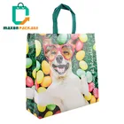 NBCU Audit Customized printing non woven flat punch bag for shoes&garment