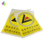 Sticker Battery Custom Adhesive Waterproof Roll Paper Sticker Label Warning Label For Lithium Ion Battery