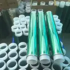 5mm Powder Coating Industrial Tape High Temperature Green Pet Tape