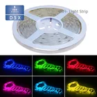 Customized Color Adjustable SMD5050 Smart app Voice control Flexible Led Strip Light with CE RoHS Certification