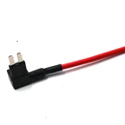 In-Line Car Mini/ATM Blade Fuse Holder 1015 16AWG 150MM Upto 30A 32V DC Fuse Holder