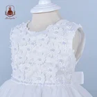 2020 Princess Costume New Born Baby's Clothes Simple Baby Frock Design Beauty Girls Sleeveless Lace Dress