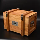 JF-868 D17.8*H35cm 10.3kg JIFENG factory in wenzhou Collector's Edition special gift aluminium metal cigar humidor