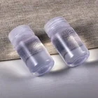 Vials Bottles Reagent Vials Plastic Clear Empty Seal Bottles Solid Powder Medicine Pill Chemical Packaging Container
