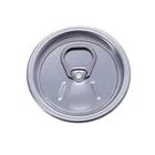 Non Spill Lid End Can Black Easy Open End for Aluminum Beverage 113 RPT Can Lid
