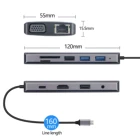 Usb Hub High Speed 11 In 1 HDTV PD Charging USB Type C Hub HD-MI USB 3.0 Hub
