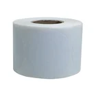 Hybsk White Color Coding Dot Labels Round Semi Gloss Paper Stickers Adhesive Label (2.4 inch)