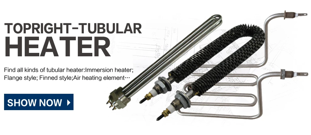 220v electric water immersion tubular heating element