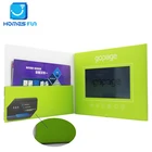 Lcd music box audio video book arabic video greeting card anniversary 10.1inch module