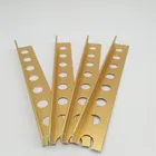 Ruida aluminum corner tile trim l shape tile trim for backsplash protective listello edge