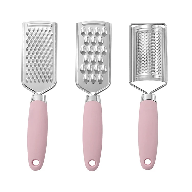 Best Selling Kitchen Accessories Kitchen Gadgets Stainless Steel Grater Multi-function Potato Cutter Ginger Shredder 3pcs Set