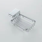 For Bathroom Soap Basket Yuehao Manufacture Wall Mounted Hotel/home Chrome Bathroom Soap Basket 17108