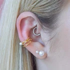 Pearl Jewelry 925 Sterling Silver 14k Gold Plated Pearl Stud Earrings Women Wedding