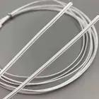 Wire Hot Sales Double Core Nose Wire White Color 5mm Nose Bridge Nose Clip Factory Supply