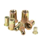 Color zinc plated Flat Head Riveted Nuts
