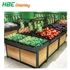 hot sell wholesale manufacturers fruit vegetable shelf supermarket vegetable and fruit rack display shelf with