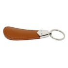 Fashion Custom Bag Accessory Chain Attachment Personalized Leather Keyring