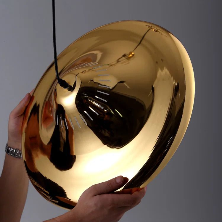 High quality indoor pendant black iron led lamp modern E27 metal iron pendant light lamp for house and restaurant