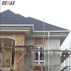 blue color Professional asphalt roofing shingle Brand new solar roof tiles with low price