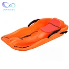 Sledge Wholesale Factory Price Snow Sports Kids/adults Straight Slippery Toboggan Sled Plastic Snow Sledge