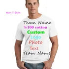 Customized Good Quality Printing Service T Shirt Manufacturer Custom Logo Printed Tshirts for Men