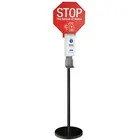 Hand Automatic Foam Dispenser Stock Portable Steel Automatic Hand Foam Sanitizer Dispenser Stand
