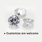 1000pcs/pack 1mm 1.25mm 1.5mm 3A CZ Stone Gems White Cubic Zirconia For Jewelry