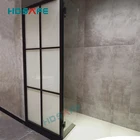 Glass Shower Frame Glass Door Modern Design Black Frame Glass Shower Door Glass Shower Screen Hinges
