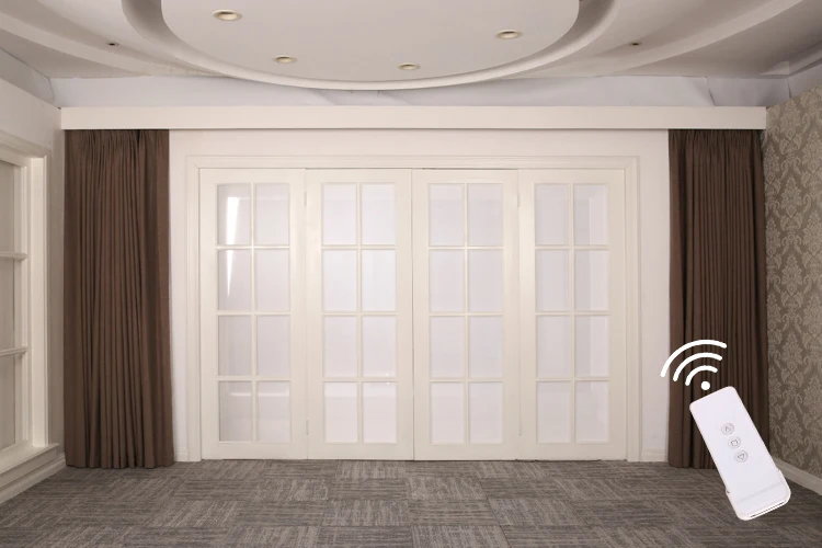 intelligent texture semi-transparent sheer curtain zigbee smart electric motorized curtain - ANKUX.COM