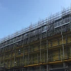 Concrete construction building metal frame formwork hydraulic self-climbing formwork
