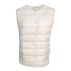 crowd funding custom oem mens winter traditional price buttons blank lightweight goose down filling waistcoat vest