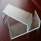 factory good quality patterned construction price u glass