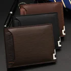 Wallets Personality Wholesale Pu Leather Waterproof Money Clip Short Men Wallets