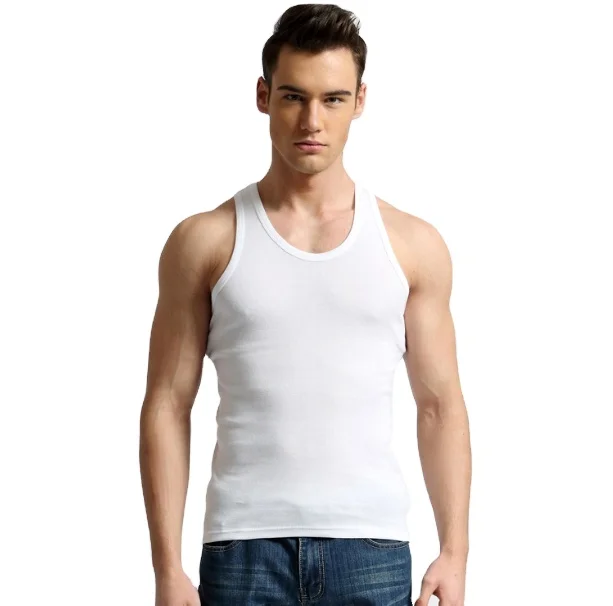 custom wholesale High Quality Bodybuilding Men's Underwear Cotton Tank Top Sleeveless Slim Vest
custom wholesale High Quality Bodybuilding Men's Underwear Cotton Tank Top Sleeveless Slim Vest
