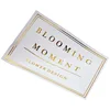 Cosmetics custom logo embossed gold foil paper stickers for perfume bottle