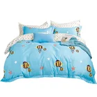 cartoon fish bedding set for home bedding sheet duvet cover 100% cotton