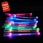 Wholesale Logo Custom Flashing Light Led Bracelet