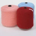 Yarn High Quality 0.9CM .4CM Imitate Camel Hair Fancy Yarn Nylon Dyed Colors Elastic For Knitting