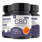 2020 Best Quality OEM Hemp Extract Omega 3 Vitamins CBD Softgels For Pain Relief