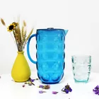 ps material fda transparent plastic bar using pitcher