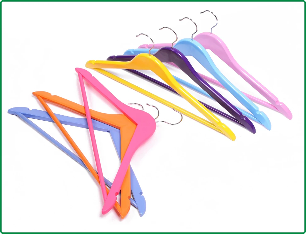 High quality wooden with adjustable clothes hanger for portable coat hanger