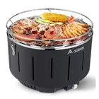 Aobosi Smokeless Charcoal Barbecue Portable Charcoal Table Grill BBQ Grill