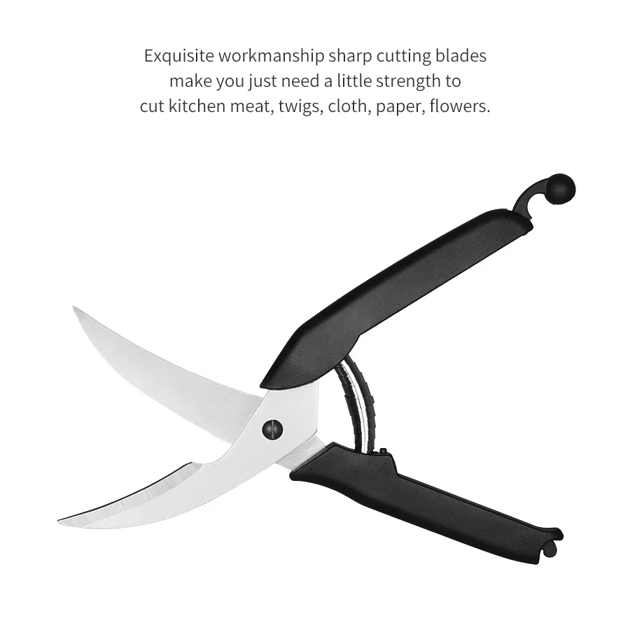 Stainless Steel Kitchen shear Chicken Bone scissors Garden Shears