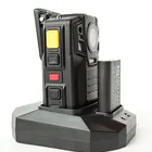 Newest 2 inch Screen Taking Picture remote GPS 1296p 128GB WV8 dual battery docking station body camera police
