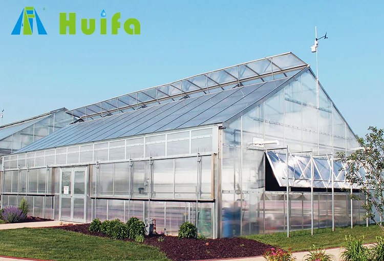 Huifa Blackout Greenhouse Automatic Four Season Light Dep Greenhouse For Sale Greenhouse Polycarbonate Agricultural