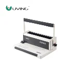 Easy For Bind Office Loops Wire Book Punching and Binding Machine U-W20