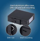 Network Switch Hub 4 RJ45 Port 10/100/1000M Network Switch 2 Sfp Cage Gigabit Switch Hub Layer 2