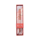 2020 New Products Luxury Crystal Gift Pen Set, Custom Printing Metal Pen With Box For Love