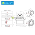Good Power TM18 GM18 Travel Motor Assembly KTM18 Final Drive Device for PC128UU SH120 CLG120 SK100 ETC
