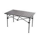 OEM Custom Outdoor BBQ Picnic Portable Foldable Folding Fishing lightweight Aluminum Camping beach Table